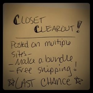 ACT FAST all of it needs to go make me an offer!